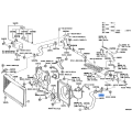 TOYOTA 16322-31020 Genuine Pipe Water Inlet