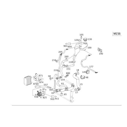 Tank Hose Plug Db W203,W204,W211,W164