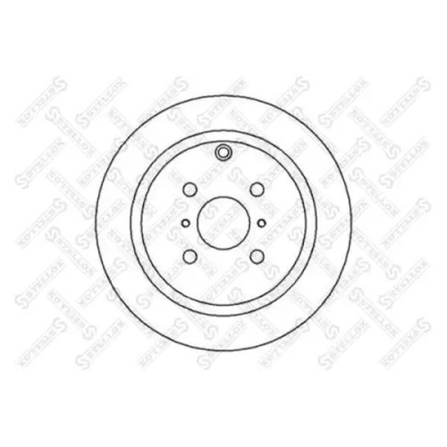 Rear Brake Disc ! 268X9 Toyota Corolla/Yaris All 99>