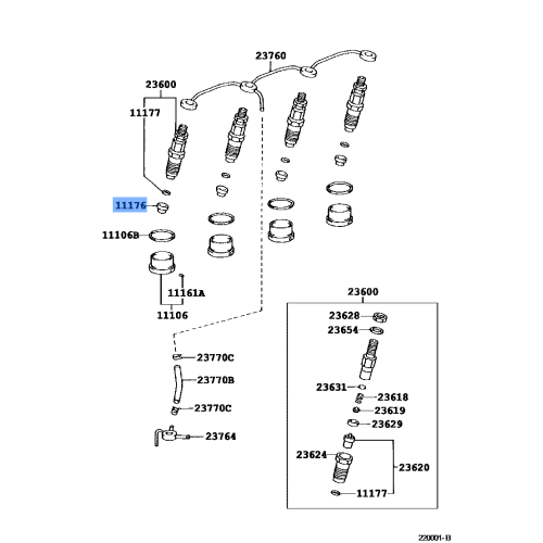 Seat Injection Nozzle