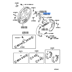 Lever Sub-Assy,Parking Brake Shoe,Rh To