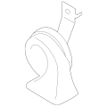 Nissan Horn Assembly - Electric Low Note 25620-1V80A