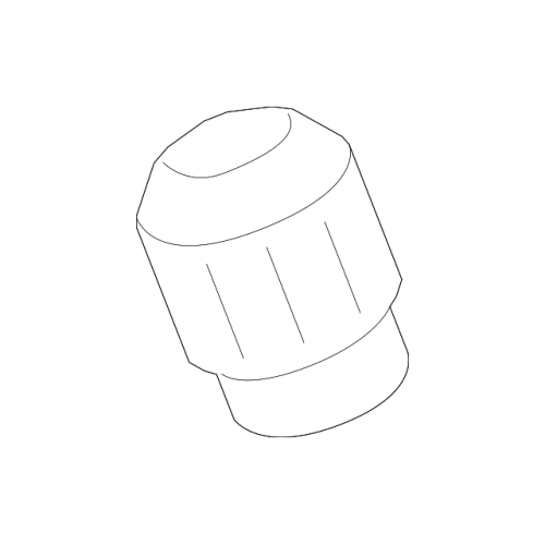 A/C Service Valve Fitting Cap - BMW MINI 64538387438