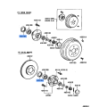 TOYOTA 90311-62001 Genuine Type T Oil Seal Axle
