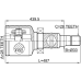 inner cv joint right 28x33x28