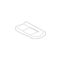 NISSAN 68965-4W300 Genuine Lid-Fuse Block