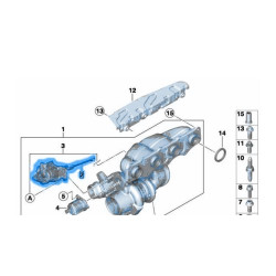 Turbocharger Wastegate Actuator Set - BMW X1 X3 X4 X5 - Replace# OEM 11657638783