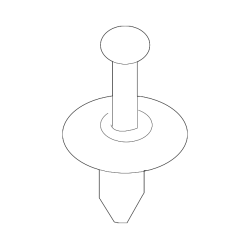 Wheelhouse Liner Rivet Clip - BMW X5 (2007-2018) X6 (2008-2019)