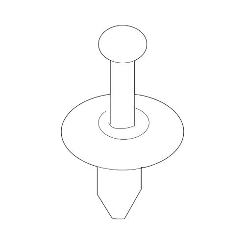 Wheelhouse Liner Rivet Clip - BMW X5 (2007-2018) X6 (2008-2019)