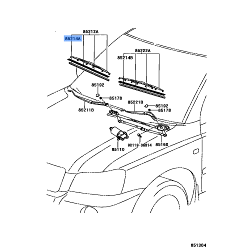 Rubber (85214-33080)