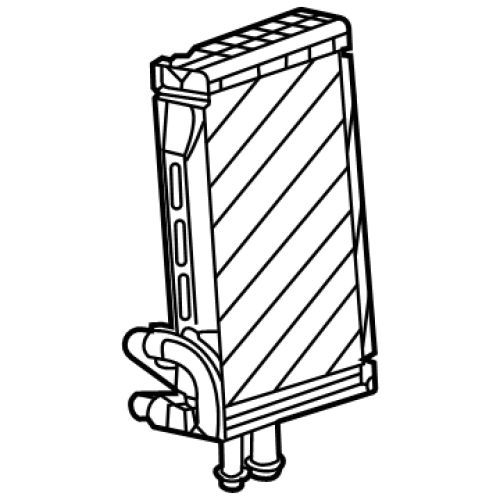 GENERAL MOTORS 84689023 Auxiliary Air Conditioning Evaporator