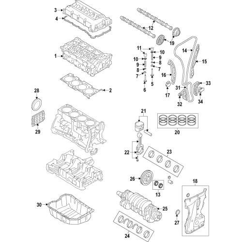 Ring Set,Piston