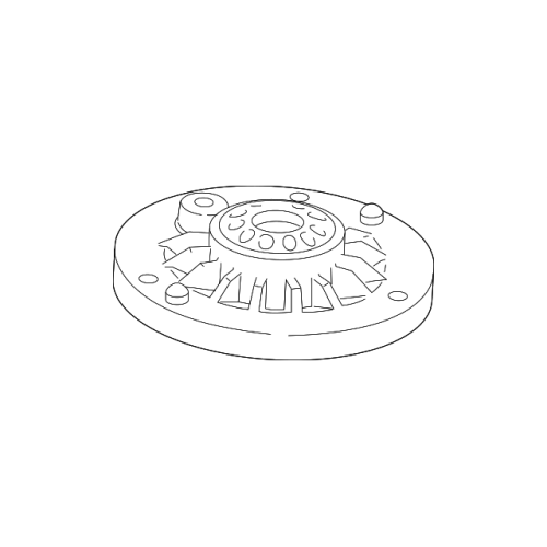 LEMFOERDER Front Strut Mount - BMW X3 (F25) X4 (F26) with EDC