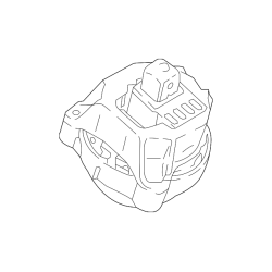 BMW 22116860466 Genuine Engine Mount Right