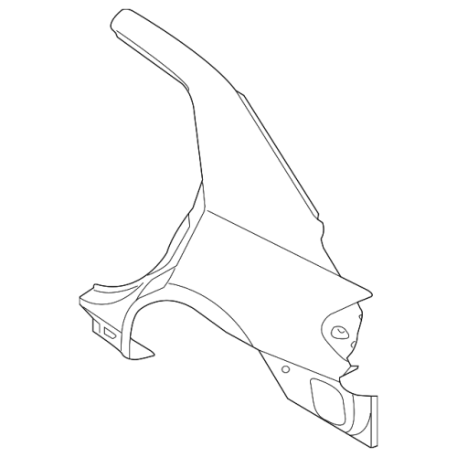 Fender-Rear,Lh