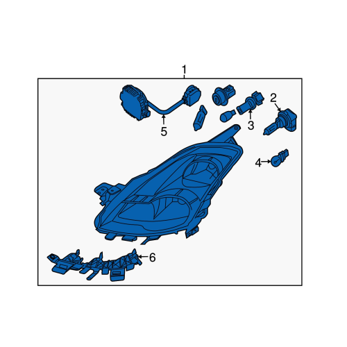 Lamp Assy - Head, Lh