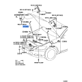 Toyota Genuine Hood Support Assembly RH 53440-0W091