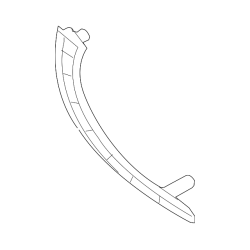 BMW F30 F80 F31 Front Left Inner Trim Door Pull Handle Black