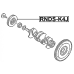 FEBEST RNDS-K4J Pulley, Crankshaft for Dacia, Renault
