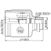 inner cv joint right 34x43x28