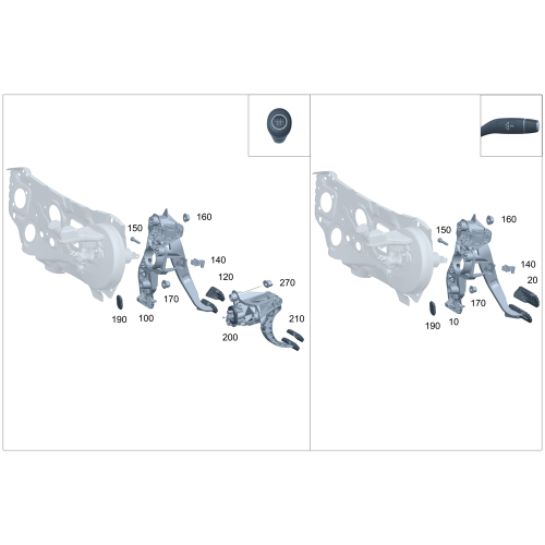 Brake Light Switch for Mercedes-Benz