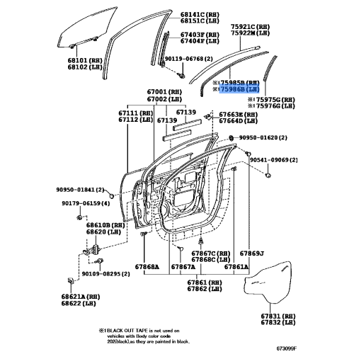 Accent Stripe Door Fr