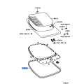 Back Door Weatherstrip - Toyota Yaris (NCP131)