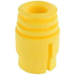 Rear shock absorber jounce bumper