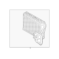 Evaporator Core 64115B3A5E0 for BMW 530e, 530i, 540i, 840i, M5, M8, X5, X6, X7, X5 M, X6 M
