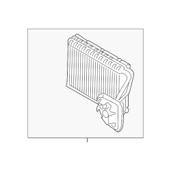 Evaporator Core 64115B3A5E0 for BMW 530e, 530i, 540i, 840i, M5, M8, X5, X6, X7, X5 M, X6 M
