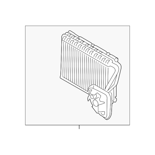 Evaporator Core 64115B3A5E0 for BMW 530e, 530i, 540i, 840i, M5, M8, X5, X6, X7, X5 M, X6 M