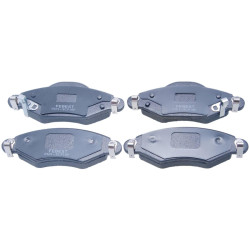 pad kit, disc brake, front (with anti squeal shim)