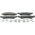 Disc Brake Pad Set - Semimetallic Front - Febest 2101-EXPIVF - Fits Ford Explorer 2007-2010