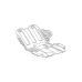 GENERAL MOTORS 22847943 Steering Gear Skid Shield