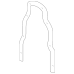 GM 12639249 Gasket for Rear Oil Seal Cover Factory Sealed General Motors