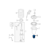 GENERAL MOTORS 84157475 Suspension Strut Bumper
