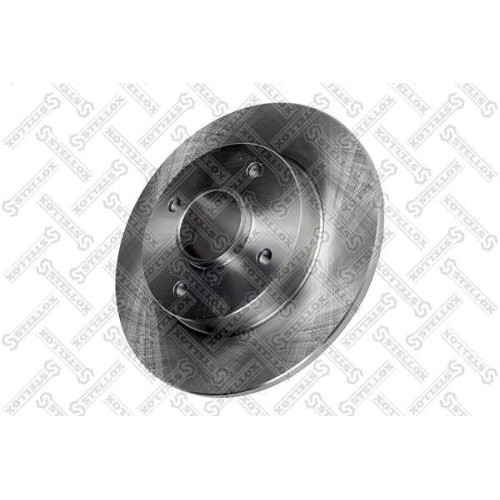 Rear Brake Disc ! 249X9 Citroen C4/Ds4, Peugeot 308 1.4/1.6/1.6Td/2.0Td 07>