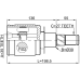 Inner Cv Joint Left 35X39X27