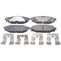 pad kit, disc brake, rear - kit (with anti squeal shim, with brackets)