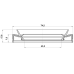 drive shaft oil seal 43.5x74.2x7.5x17.6