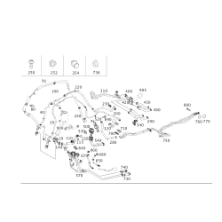 Mercedes-Benz Air Temperature Sensor Connector Plug (2-Pin)