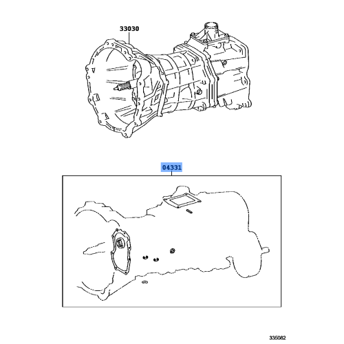 Manual Transmission Overhaul Gasket Kit - Toyota Land Cruiser