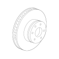 BMW Brake Disc (330 X 24 mm) | 2011-2016 34116896652