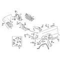Mud Protector Db W124/86-95/Rh