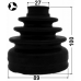 Boot Inner Cv Joint Kit 89X100X27