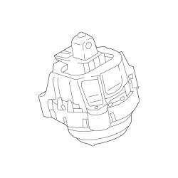 BMW G20 G21 3 Series 330e Left Engine Mount 22117581619