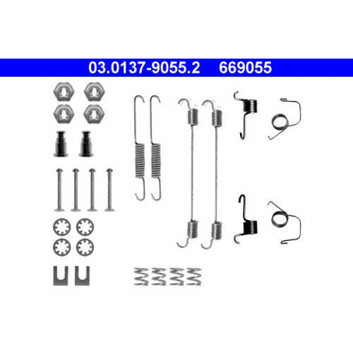 Repair Kit, Drum Brake, 03013790552, ATE