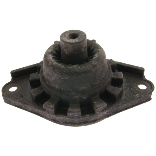 Rear shock absorber mounting