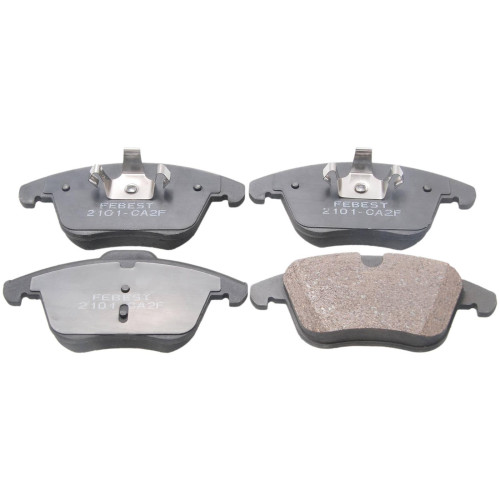 pad kit, disc brake, front (with anti squeal shim)