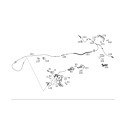Mercedes-Benz Parking Brake Cable Guide 2044200177
